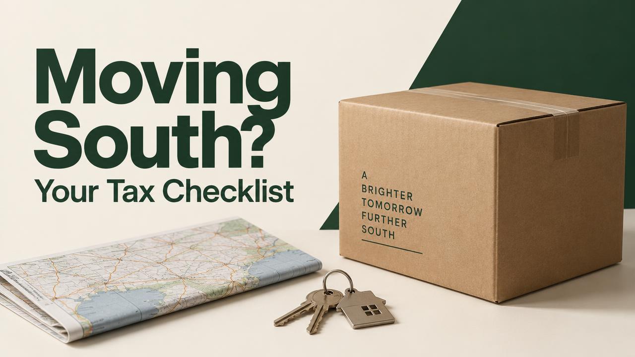 Moving to Calabash or Sunset Beach From New York or New Jersey: Your Tax Checklist