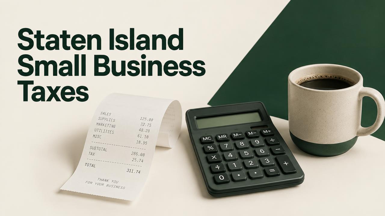 Staten Island Small Business Taxes: NYC UBT, Sales Tax and More